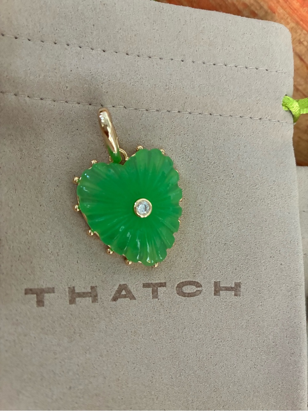 THATCH Malene Light Green Jade
Clip Necklace - Picture 6 of 6